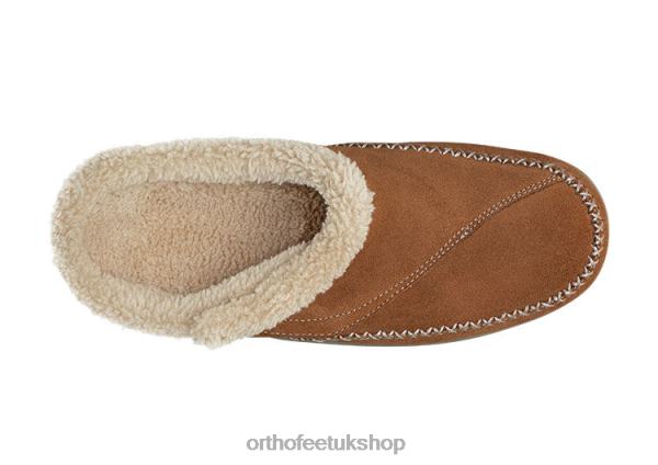 Orthofeet Charlotte Slippers Women Brown 82J68115