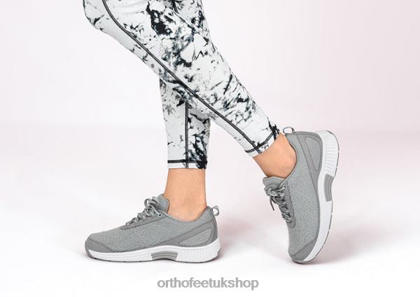 Orthofeet Coral Wool Sneakers Women Gray 82J6851