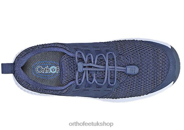 Orthofeet Francis No-Tie Sneakers Women Blue 82J6857