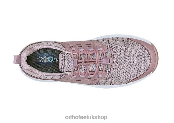 Orthofeet Francis No-Tie Sneakers Women Rose 82J6854