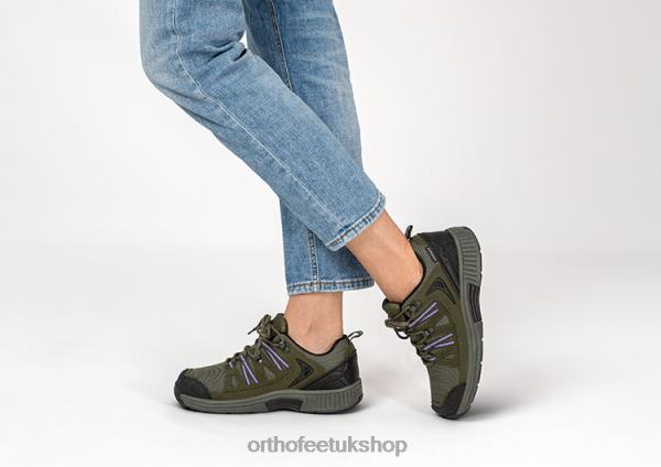 Orthofeet Moravia Waterproof Sneakers Women Khaki 82J6869