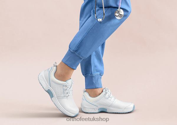 Orthofeet Talya Slip-Resistant Sneakers Women White 82J6859