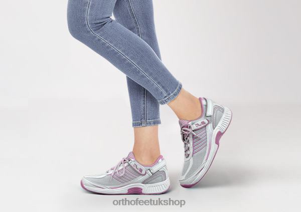 Orthofeet Verve Tie-Less Sneakers Women Fuchsia 82J6864